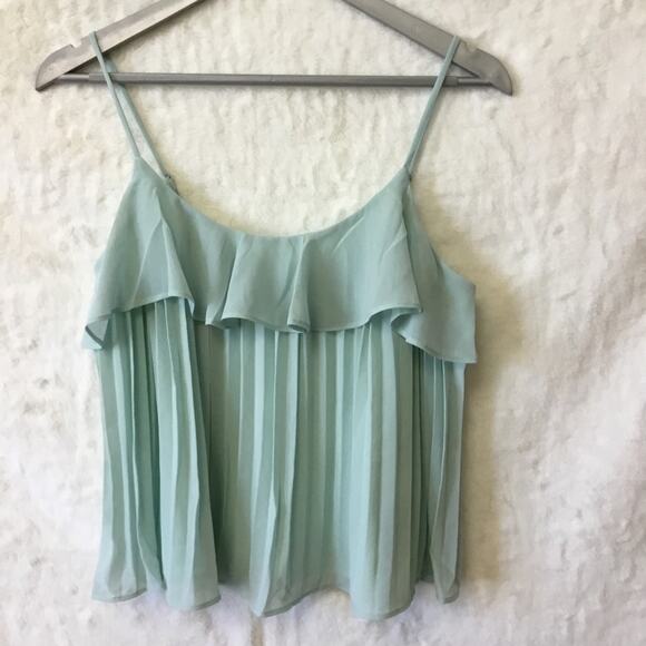 Love Bonito Mint Spaghetti Strap Top - Picture 7 of 8